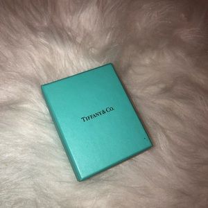 Mini double heart tag Return to Tiffany Pendant